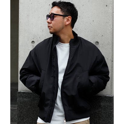 中綿ダブルジップブルゾン （KHAKI）｜詳細画像