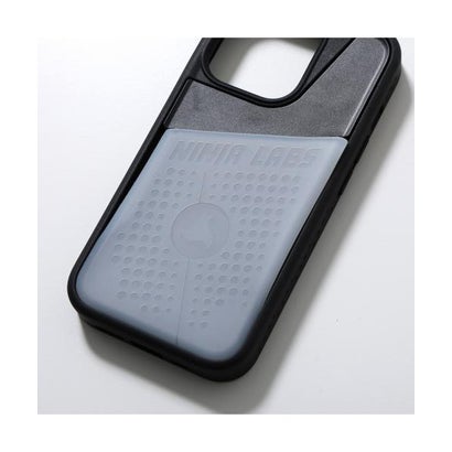 Ninja Labs iPhoneケース Flex Pouch Phone Case （BLACK/CLEAR-ブラック）｜詳細画像