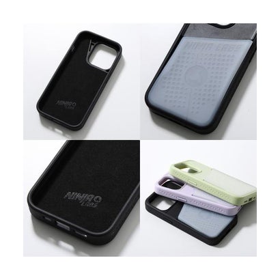 iPhoneケース Flex Pouch Phone Case （BLACK/CLEAR-ブラック）｜詳細画像