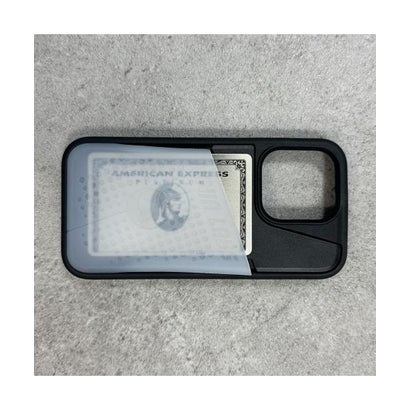 Ninja Labs iPhoneケース Flex Pouch Phone Case （BLACK/CLEAR-ブラック）｜詳細画像
