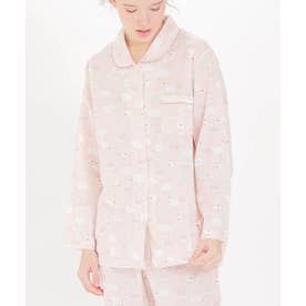 ダブルガーゼひつじシャツパジャマ （ピンク）