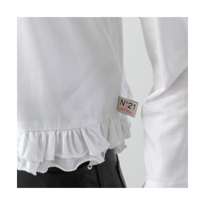 ヌメロ ヴェントゥーノ N21 N°21 KIDS シャツ N210FQ N0520 カットソー （0N100/ホワイト）｜詳細画像