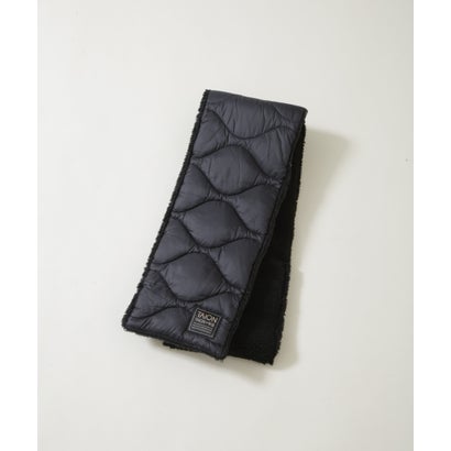 MILITARY REVERSIBLE DOWN SCARF （ブラック）｜詳細画像