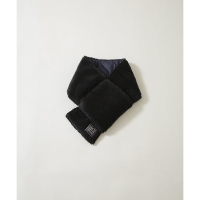 MILITARY REVERSIBLE DOWN SCARF （ブラック）｜詳細画像