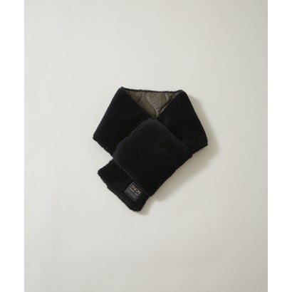 MILITARY REVERSIBLE DOWN SCARF （D.ネイビー1）｜詳細画像