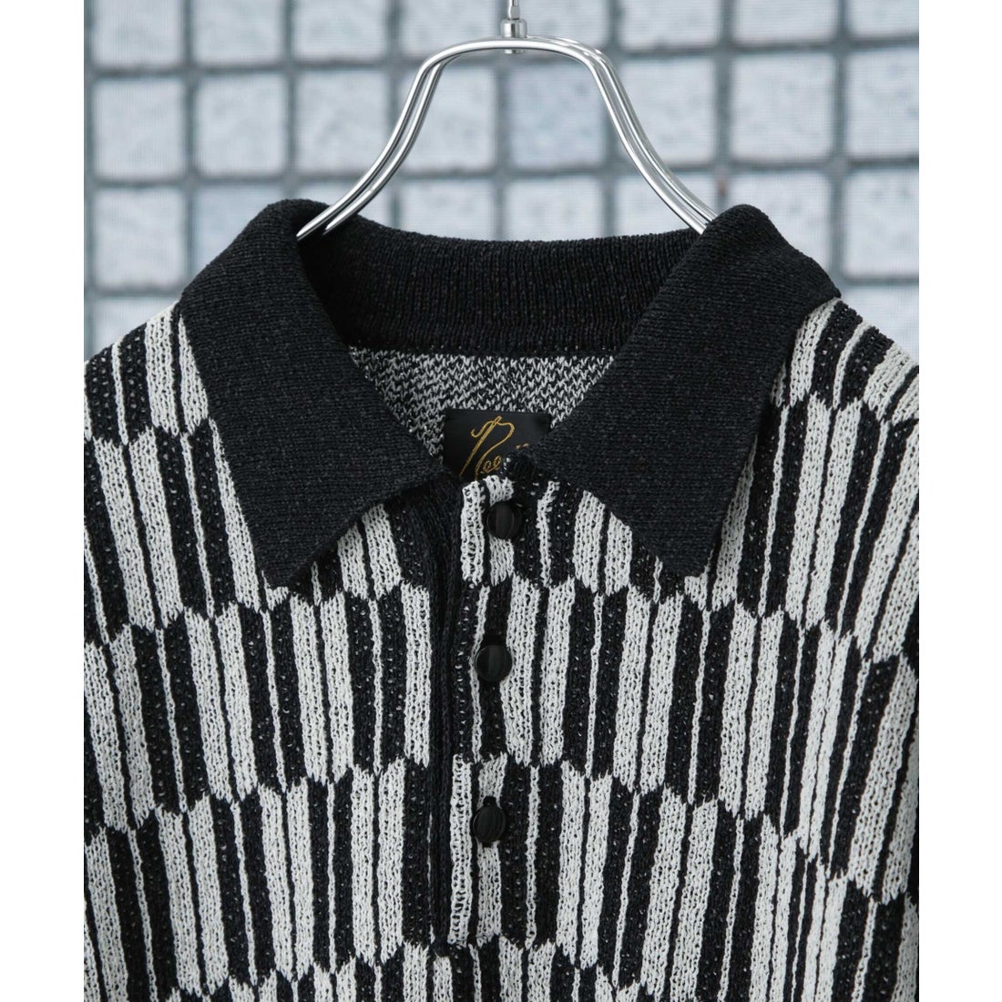 ナノ・ユニバース NANO universe NEEDLES/Polo Sweater － Arrow