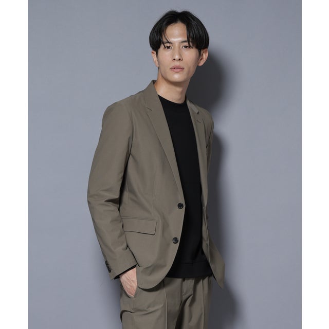 「N JACKET BASIC」TEXBRIDRツイルストレ （カーキベージュ6）