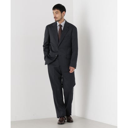 ナノ・ユニバース NANO universe 「DamerinoFormal」ウール／Pペンシルストライプ （チャコール3）｜詳細画像