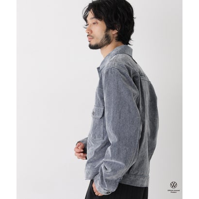 フォルクスワーゲン フロッキーデニムブルゾン （L.グレー1）｜詳細画像