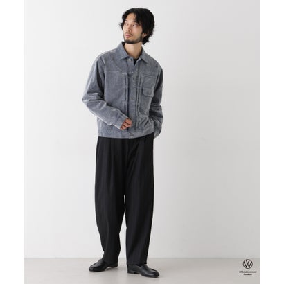 フォルクスワーゲン フロッキーデニムブルゾン （ブラック）｜詳細画像