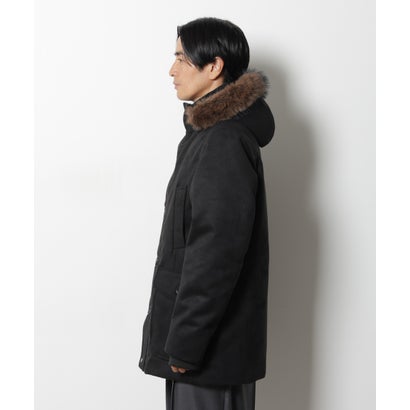 ナノ・ユニバース NANO universe 「”My”西川ダウン（R）」フェイクスエードダウン （ブラウン）｜詳細画像