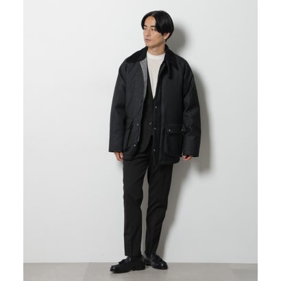 ナノ・ユニバース NANO universe 「”My”西川ダウン（R）」ウールデニムハンティングダウン （ネイビー）｜詳細画像