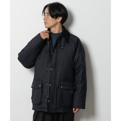 ナノ・ユニバース NANO universe 「”My”西川ダウン（R）」ウールデニムハンティングダウン （ブラック）｜詳細画像
