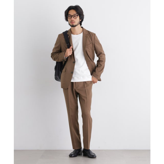 「Damerino」WOLSTAR（R）ツイルストレッチセッ （モカ3）