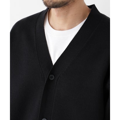 ウォッシャブルハイゲージニットカーディガン （チャコール3）｜詳細画像