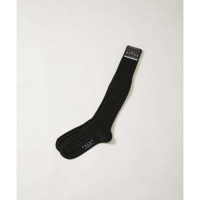 ナノ・ユニバース NANO universe LHASA RIB KneeーHigh Socks （ブラック）｜詳細画像