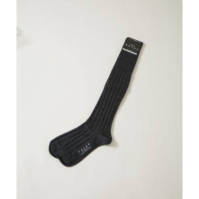 ナノ・ユニバース NANO universe LHASA RIB KneeーHigh Socks （チャコール3）｜詳細画像