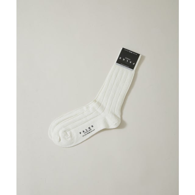 Lhasa Rib Socks （オフホワイト1）