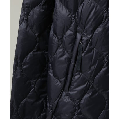 MILITARY WーZIP HOOD DOWN JKT （ブラック）｜詳細画像