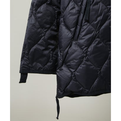 MILITARY WーZIP HOOD DOWN JKT （ブラック）｜詳細画像