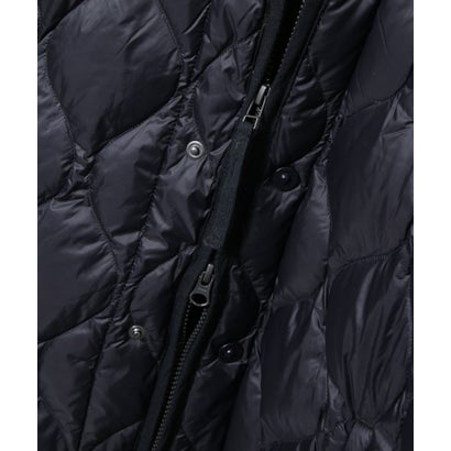 MILITARY WーZIP HOOD DOWN JKT （ブラック）｜詳細画像