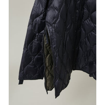MILITARY WーZIP HOOD DOWN JKT （ブラック）｜詳細画像