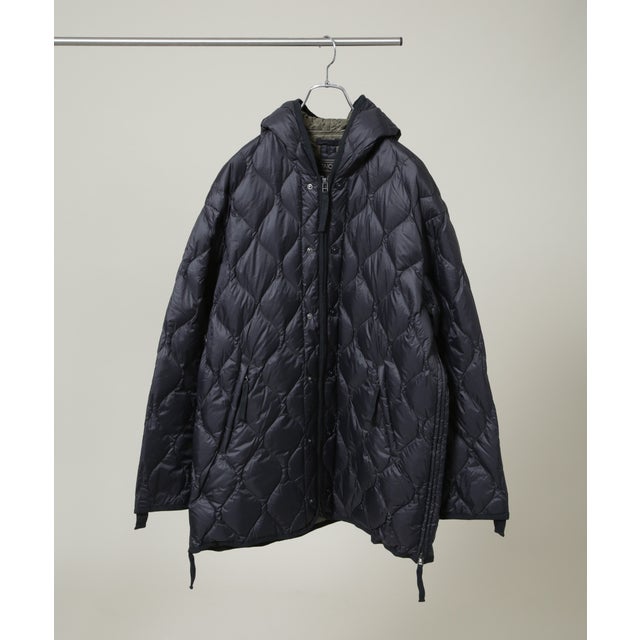 MILITARY WーZIP HOOD DOWN JKT （ブラック）