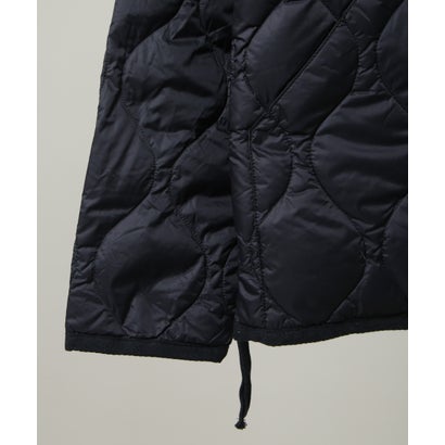 MILITARY WーZIP V NECK DOWN JKT （ブラック）｜詳細画像