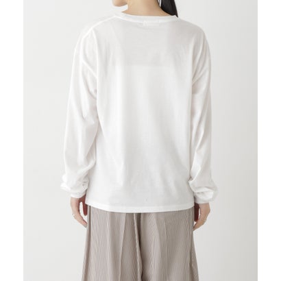 ナノ・ユニバース NANO universe LIFE LS shirts STORKCLUB （ホワイト）｜詳細画像