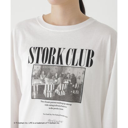 ナノ・ユニバース NANO universe LIFE LS shirts STORKCLUB （ホワイト）｜詳細画像