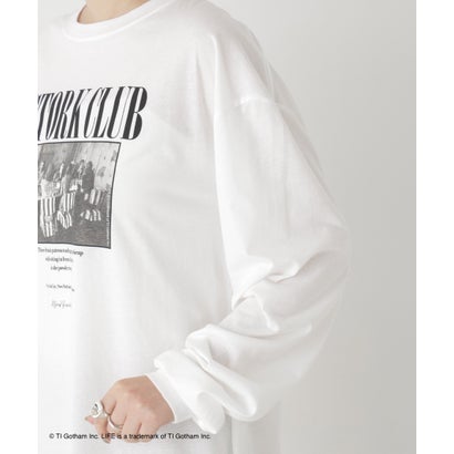 ナノ・ユニバース NANO universe LIFE LS shirts STORKCLUB （ホワイト）｜詳細画像