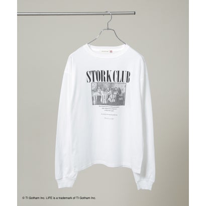 ナノ・ユニバース NANO universe LIFE LS shirts STORKCLUB （ホワイト）｜詳細画像