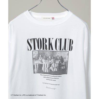 ナノ・ユニバース NANO universe LIFE LS shirts STORKCLUB （ホワイト）｜詳細画像