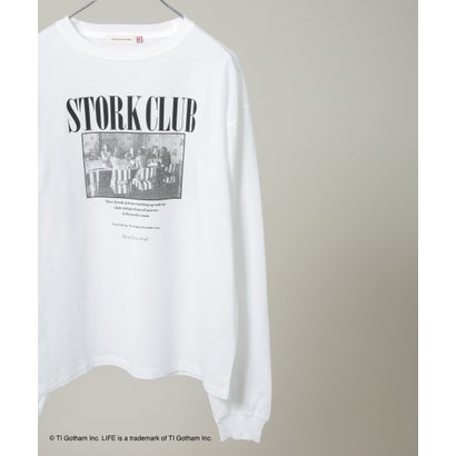 ナノ・ユニバース NANO universe LIFE LS shirts STORKCLUB （ホワイト）｜詳細画像