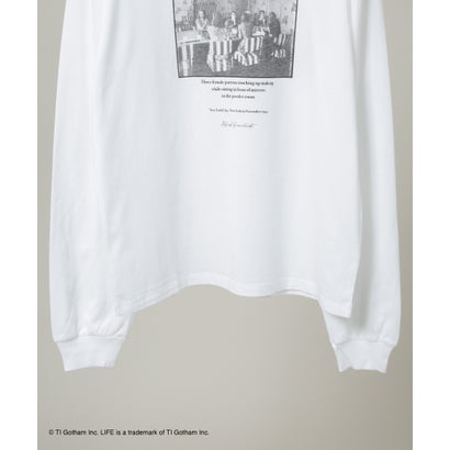 ナノ・ユニバース NANO universe LIFE LS shirts STORKCLUB （ホワイト）｜詳細画像