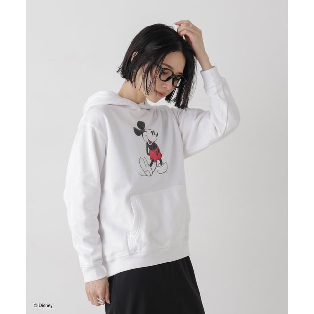 GOOD ROCK SPEED/ MICKEY /Hoodie White （ホワイト）