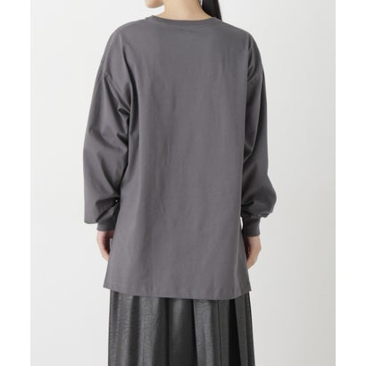Hanes/1P BEEFY-T for HER ロングスリーブミドルT （ホワイト）｜詳細画像