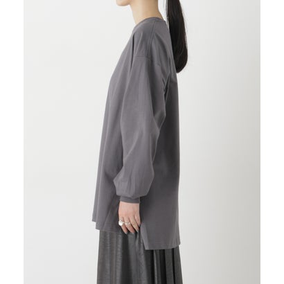 Hanes/1P BEEFY-T for HER ロングスリーブミドルT （ホワイト）｜詳細画像