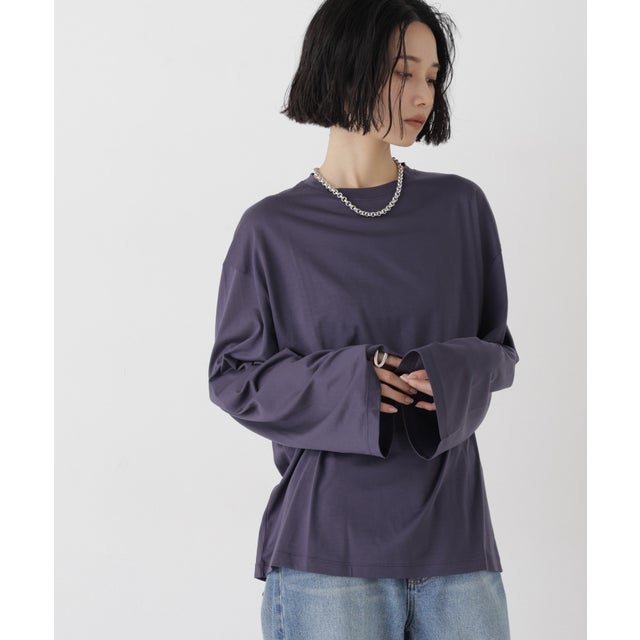 ORCIVAL/RELAX FIT L/S P.O. （ブルーグレー5）