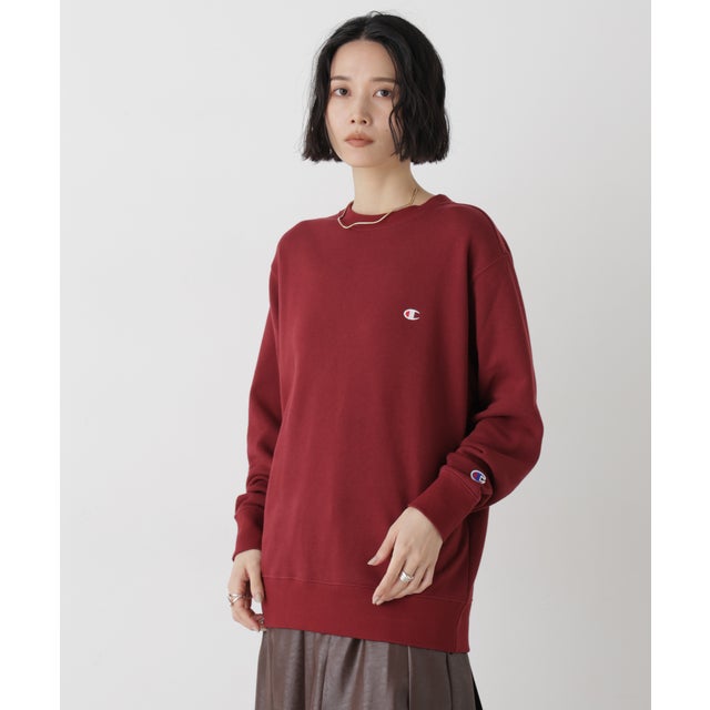 Champion/CREW NECK SWEATSHIRT （バーガンディ4）