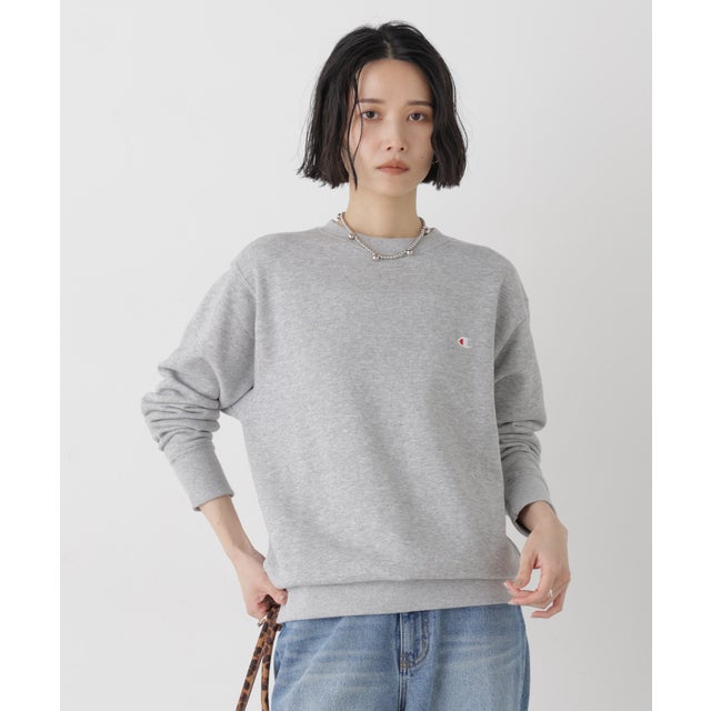 Champion/CREW NECK SWEATSHIRT（グレー）