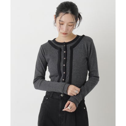 ナノ・ユニバース NANO universe Robert P. Miller/Prib Layer cardigan （ブラウン）｜詳細画像