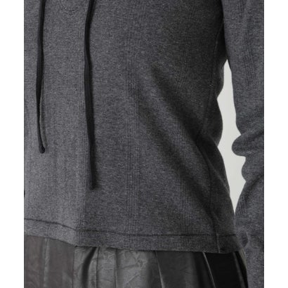 Robert P. Miller/Prib Henley hoodie （ブラウン）｜詳細画像
