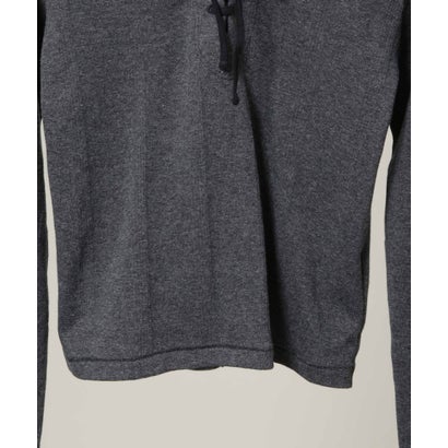 Robert P. Miller/Prib Henley hoodie （ブラウン）｜詳細画像