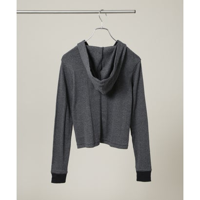 Robert P. Miller/Prib Henley hoodie （ブラウン）｜詳細画像