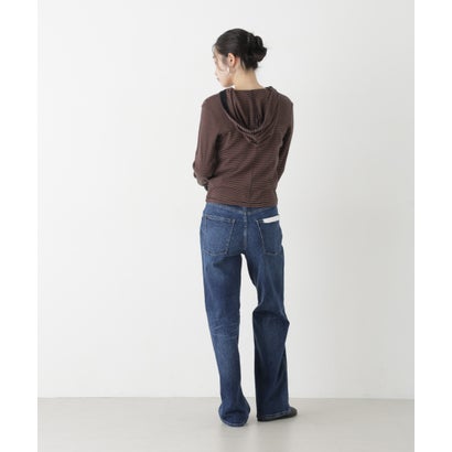 Robert P. Miller/Prib Henley hoodie （ブラウン）｜詳細画像
