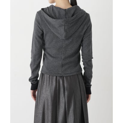 Robert P. Miller/Prib Henley hoodie （グレー）｜詳細画像