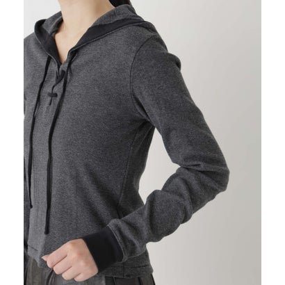 Robert P. Miller/Prib Henley hoodie （グレー）｜詳細画像