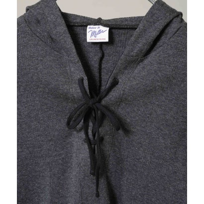 Robert P. Miller/Prib Henley hoodie （グレー）｜詳細画像
