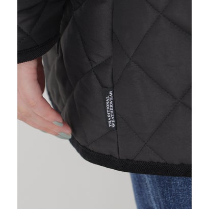 ナノ・ユニバース NANO universe Traditional Weatherwear/ ARKLEY A-LINE MIDDLE （ブラック）｜詳細画像